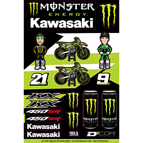 D-COR Decal Sheets Kawasaki