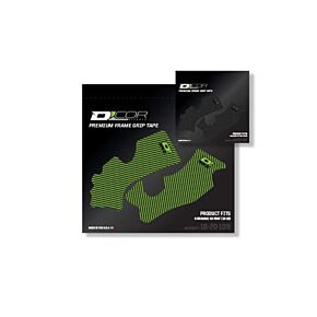 D-COR Frame Grip Guard Decal Green/black