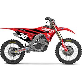 D-COR Graphic Kit 19 Geico Honda Crf250/450