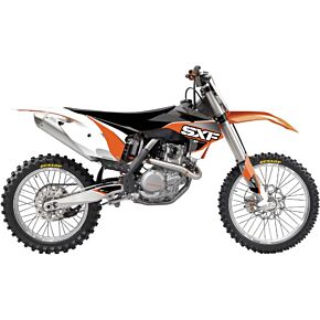 D-COR Ktm Raceline Graphics Complete Kit White