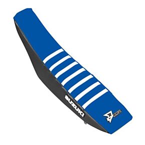 D-COR Seat Cover Black/blue W/ribs