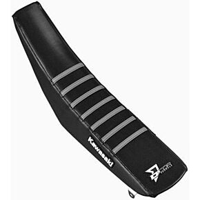 D-COR Seat Cover Black/grey Ribs