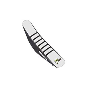 D-COR Seat Cover Black/white W/ribs