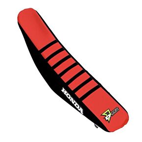 D-COR Seat Cover Geico Replica Black/red W/ribs