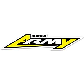 D-COR Suzuki Army 12" Decal