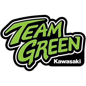 D-COR Team Green Decal 12"