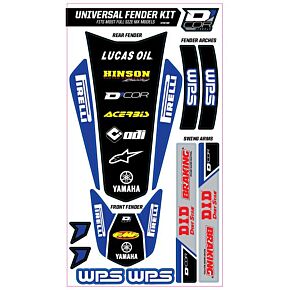 D-COR Trim Kit Blue Wps Universal For Full Size Motorcycles