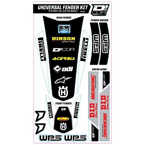 D-COR Trim Kit White Wps Universal For Full Size Motorcycles