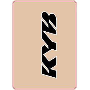 D-COR Upper Fork Decal Kyb Black