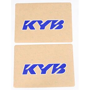 D-COR Upper Fork Decal Kyb Blue
