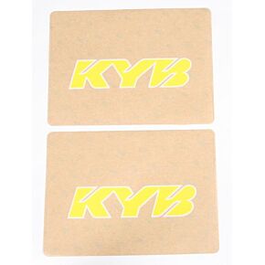 D-COR Upper Fork Decal Kyb Yellow