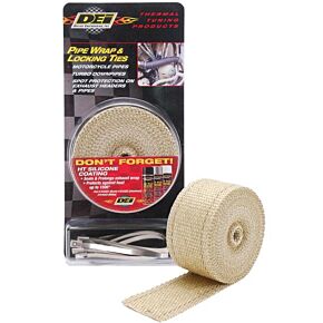 DEI Pipe Wrap & Locking Ties Tan