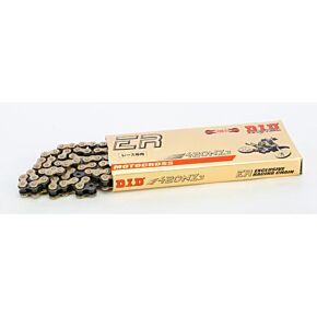 D.I.D Super 420nz3g-132 Non O-ring Chain Gold