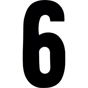 DIRT DIGITS #6 6" Black Extreme Digits 3/pk