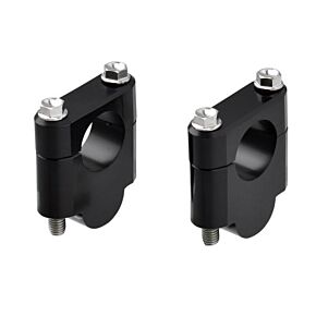 DRC 1 1/8" Handlebar Risers 30mm Black