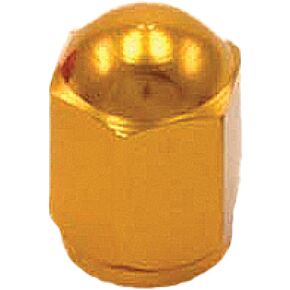 DRC Air Valve Caps Gold 2/pk