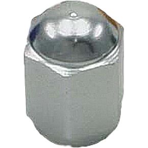 DRC Air Valve Caps Titanium 2/pk