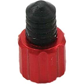DRC Air Valve Caps Valve Wrench Red 2/pk