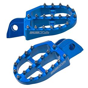 DRC Aluminum Footpegs Hus H-blue
