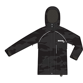 DSG Craze 5.0 Jacket Charcoal Camo Md