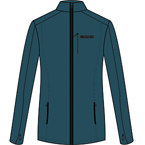 DSG Performance Fleece Zip Up Navy Md