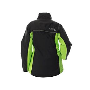 DSG Trail Jacket Black/green Apple Lg