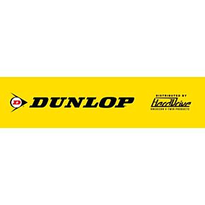 DUNLOP Dunlop Tire Rack Sign Harddrive 12"x48"