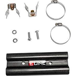 E-LINE ACCESSORIES Carbon Fiber Heat Shields Uni
