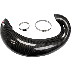 E-LINE ACCESSORIES Carbon Fiber Pipe Guards Hon/kaw/ktm/yam