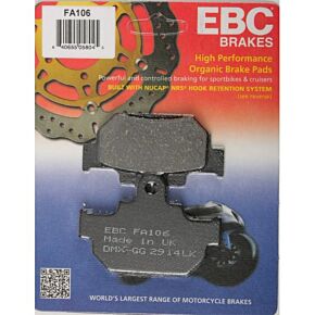 EBC Brake Pads Fa106 Organic