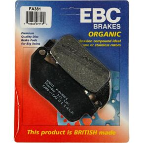 EBC Brake Pads Fa381 Organic