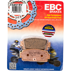 EBC Brake Pads Fa651sv Severe Duty Sv Series