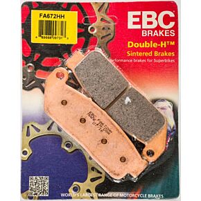 EBC Brake Pads Fa672hh Double-h Sintered