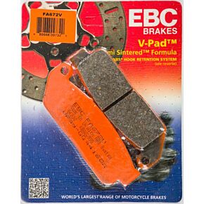 EBC Brake Pads Fa672v Semi-sintered V Series