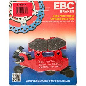 EBC Brake Pads Fa674x Carbon X Series