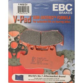 EBC Brake Pads Fa69/2v Semi-sintered V Series