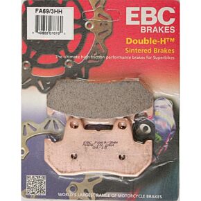 EBC Brake Pads Fa69/3hh Double-h Sintered
