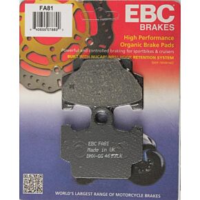 EBC Brake Pads Fa81 Organic