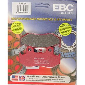 EBC Brake Pads Fa92x Carbon X Series