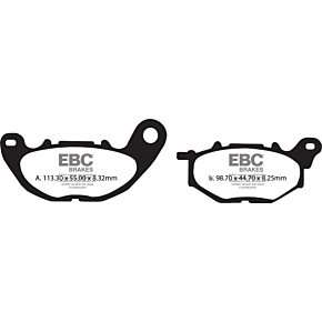 EBC Brake Pads Sfa705hh Double-h Sintered