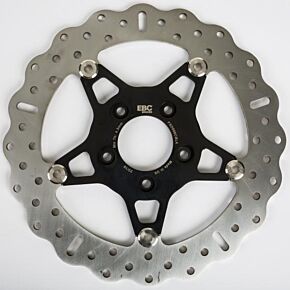 EBC V-twin Street Rotor Fsd006cblk Floating 5 Spoke Front