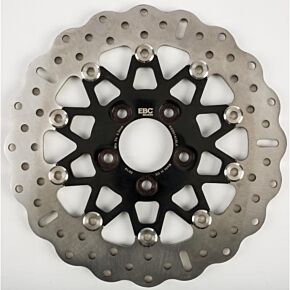 EBC V-twin Street Rotor Rsd014cblk Floating Rear