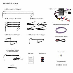 ECOXGEAR 6 Seater Led Kit W/ Controller