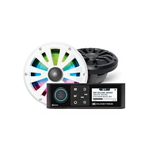 ECOXGEAR Marine Din Radio Led Controller 2 6.5" Speakers