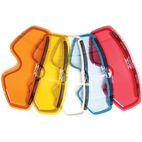 EKS BRAND Go-x Dual-pane Non-vented Lens Persimmon