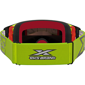 EKS BRAND Lucid Goggle Flo Yellow Auburn Lens