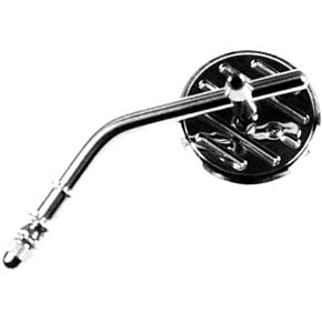 EMGO Mirror Chrome Buffalo 3" R/l Yam