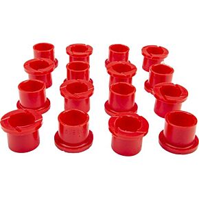 ENERGY SUSP. Control Arm Bushings Front Red Can