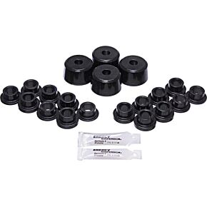 ENERGY SUSP. Shock Bushing Kit Black Pol