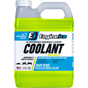 ENGINE ICE Hi-performance Snowmobile/wntr Coolant + Antifreeze 1/2 Gal